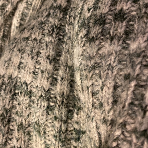 Old Navy Mock Neck Ribbed Knit Chunky Pink Tunic Roll Cuff Sweater Size XXL - Picture 12 of 12